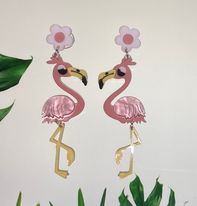 Pretty Flamingo Earrings