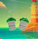 Spinach Earrings