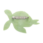 Green Turtle Brooch