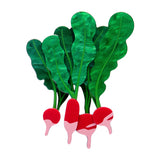 Radish Remedy Brooch