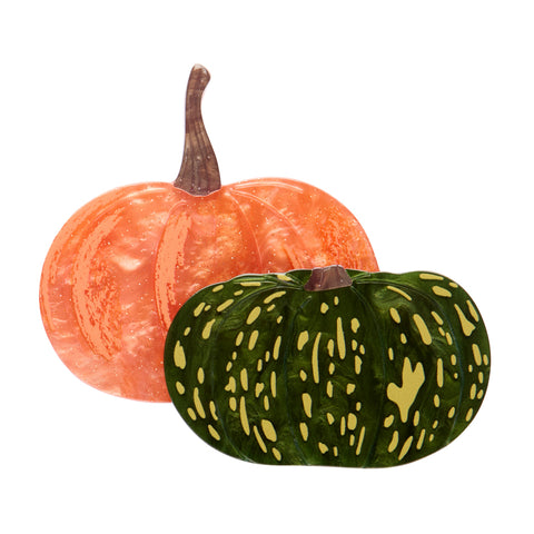 Purely Pumpkin Brooch