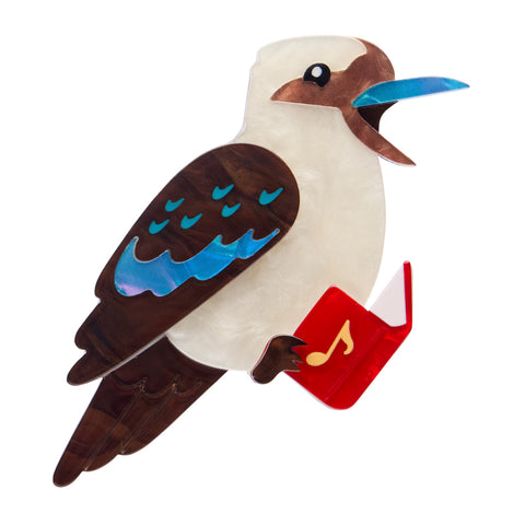 Kip the Kookaburra Brooch