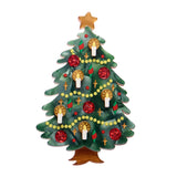 Christmas Tree Centre-Piece Brooch