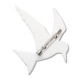 New Zealand Fairy Tern Brooch