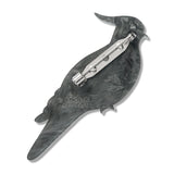 Kulupatji (Crested Pigeon) Brooch