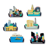 Fireworks Far & Wide Brooch