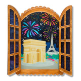 Fireworks Far & Wide Brooch