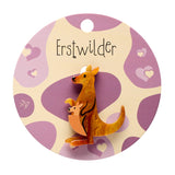 Kangaroos Simplified Mini Brooch