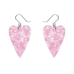 From the Heart Essential Drop Earrings - Pink