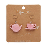 Tea Set Drop Earrings