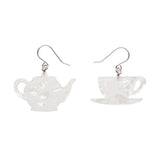 Tea Set Drop Earrings