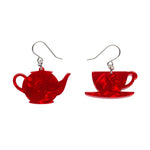 Tea Set Drop Earrings