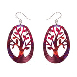 Tree Drop Earrings