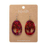Tree Drop Earrings