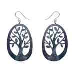 Tree Drop Earrings