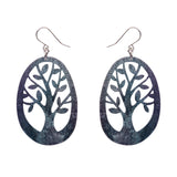 Tree Drop Earrings