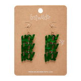 Ho, Ho, Ho Drop Earrings - Red, Green or White