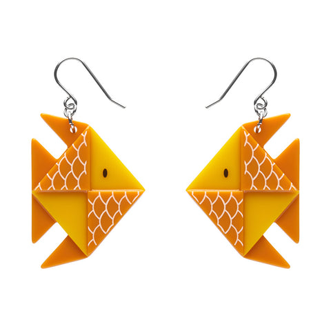 Mermorable Goldfish Drop Earrings