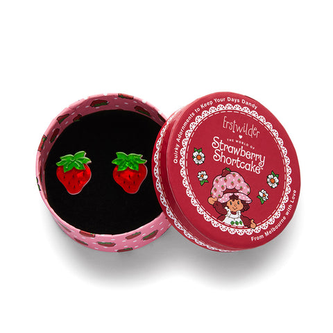 Darling Strawberry Stud Earrings