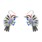 Wondrous Woodpecker Drop Earrings