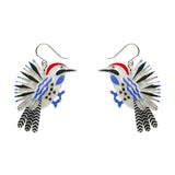 Wondrous Woodpecker Drop Earrings