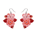 Halcyon Hibiscus Drop Earrings