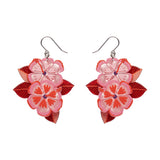 Halcyon Hibiscus Drop Earrings