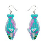 Bleeker's Parrotfish Drop Earrings