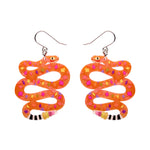 The Rowdy Rattlesnake Drop Earrings