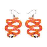 The Rowdy Rattlesnake Drop Earrings