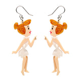 Wilma Flintstone Drop Earrings