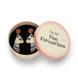 Bastet the Protector Drop Earrings