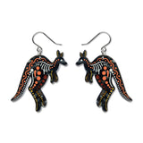 Matjumpa Ritjinguthinha (Kangaroo) Drop Earrings