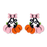 Pair O'Pumpkins Drop Earrings