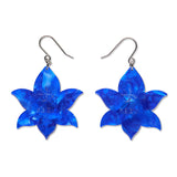 Spotted Sun-Orchid Drop Earrings