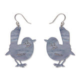 Superb Fairy Wren Drop Earrings