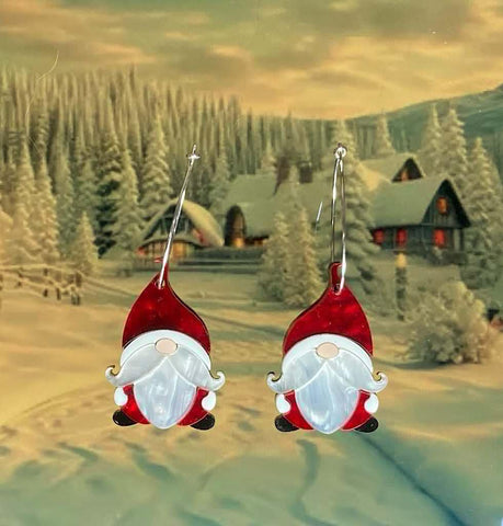 Gary the Christmas Gnome Earrings