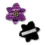 Chocolate Lily Hair Clips – 2 Piece