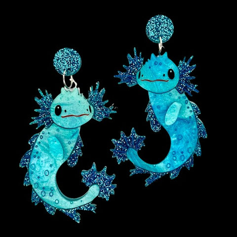 Squish Axolotl - Earrings