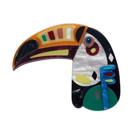 The Tactful Toucan Brooch