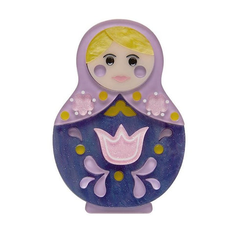 Matryoshka Memories Brooch 10th Birthday