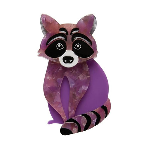 Rocket's Riot Raccoon Brooch