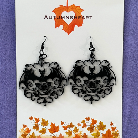 Bat Earrings