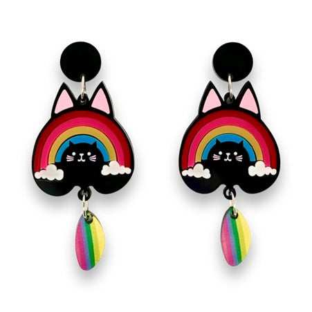 Rainbow Rascal 🌈 - earrings