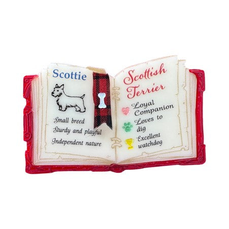 Scottie instruction book - brooch