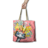 Lisa Pollock Native Emu Shopping Bag