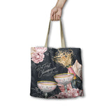 Lisa Pollock First Champagne Shopping Bag