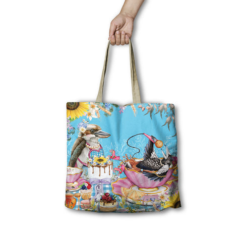 Lisa Pollock CWA Tea Party Shopping Bag