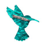 HYACINTH THE HUMMINGBIRD BROOCH