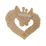 Heart Of Africa Brooch